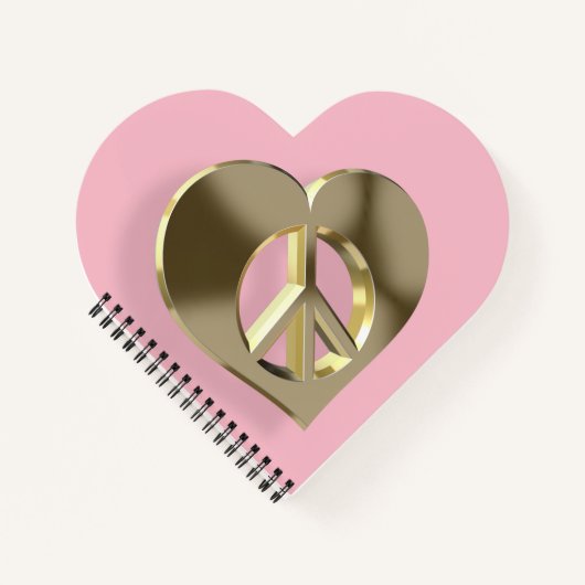 Carnet Amour et paix (Devant)