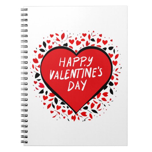 Carnet Amour infini pour la Saint-Valentin (Devant)