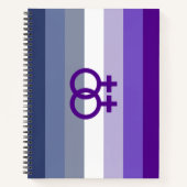 Carnet Amour Lesbien Butch Fierté WLW (Devant)