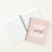 Carnet Amour Positif Vous-Même Aujourd'Hui Citation Paste (Intérieur)