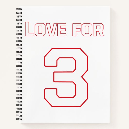 CARNET AMOUR POUR 3 (Devant)