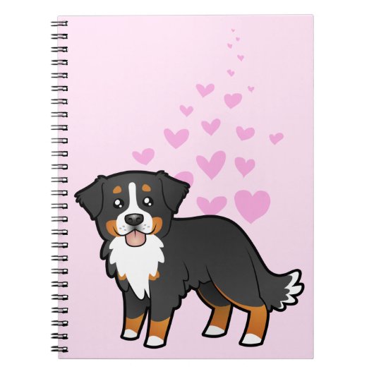 Carnet Amour pour le Montagnard Bernois (Devant)