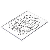 Carnet Amour rire et souvenirs magiques Lettres (Côté gauche)