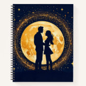 Carnet amour sur la lune (Devant)