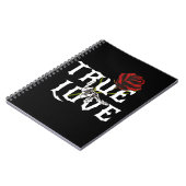 Carnet Amour véritable os et botanique (Côté gauche)