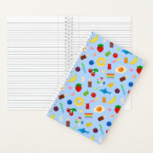 Carnet Amoureux de Gummies Bleu (À l'intérieur)