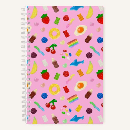 Carnet Amoureux de Gummies Rose (Recto)