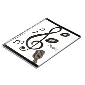 Carnet Amoureux de la musique (Côté gauche)