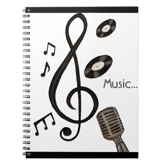 Carnet Amoureux de la musique (Devant)