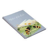 Carnet Amoureux de la nature Mariage des abeilles (Côté Droit)