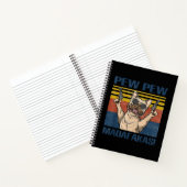 Carnet amoureux de les chiens | Bulldog Pew Pew Madafakas (Intérieur)