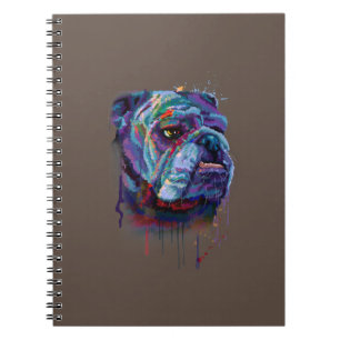 Carnet Amoureux de les chiens  English Bulldog Gig. angla