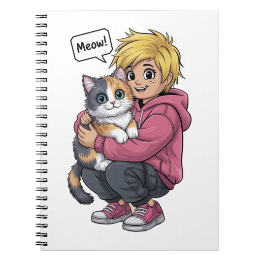 Carnet Amoureux des chats (Devant)