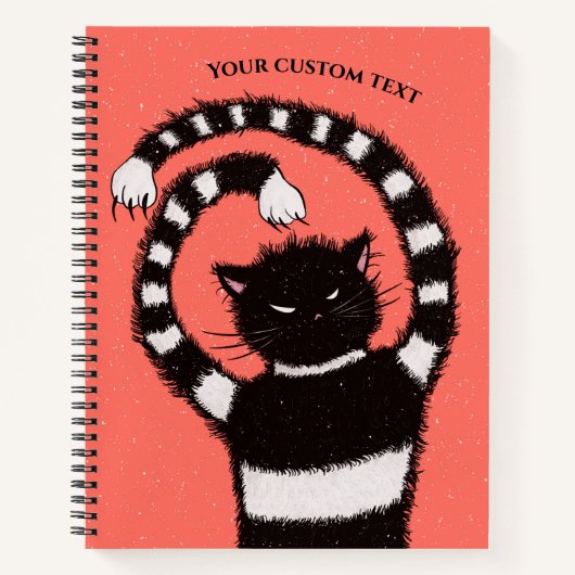 Carnet Amoureux des chats d'hiver (Devant)