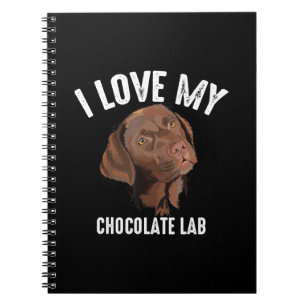 Carnet Amoureux des chiens J'adore mon laboratoire de c