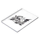 Carnet Amoureux du crâne (Côté gauche)