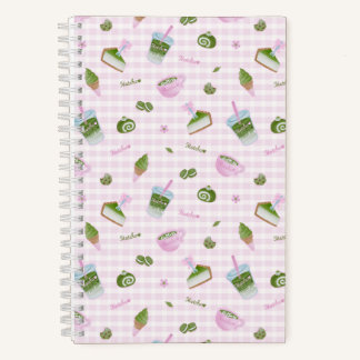 Carnet Amoureux du Matcha Rose