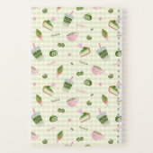 Carnet Amoureux du Matcha Vert (Verso)