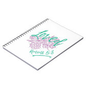 Carnet Amoureux - Romains 5:8 (Côté gauche)