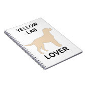 Carnet ampoule de laboratoire jaune (Côté Droit)