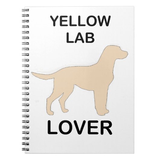 Carnet ampoule de laboratoire jaune (Devant)