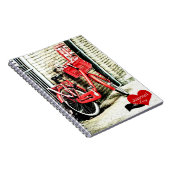 Carnet Amsterdam, Bicycle rouge (Carnet) (Côté Droit)