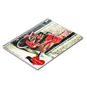 Carnet Amsterdam, Bicycle rouge (Carnet) (Côté gauche)