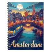 Carnet Amsterdam par nuit (Devant)