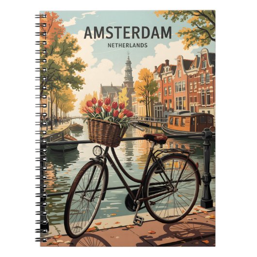 Carnet Amsterdam Pays-Bas (Devant)
