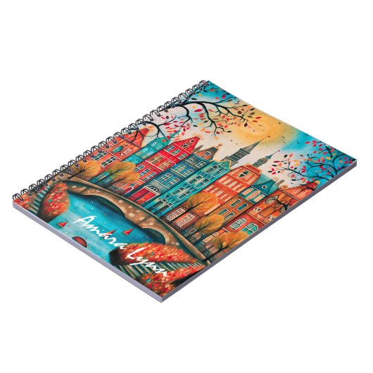 Carnet Amsterdam Pays-Bas (Côté gauche)