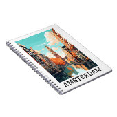 Carnet Amsterdam Pays-Bas Canal Travel (Côté Droit)