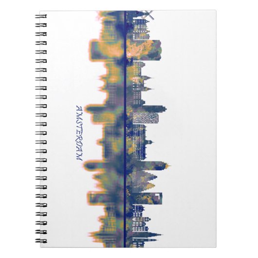 Carnet Amsterdam Skyline (Devant)