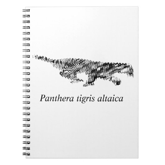 Carnet Amur Tiger#2 (Devant)