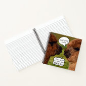 Carnet Amusant Alpaca Alpacalypse schéma (Intérieur)