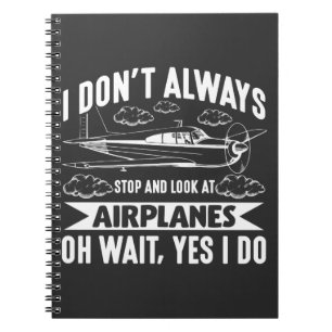 Carnet Amusant Avion Avion Avion Lover Plane