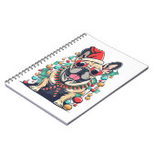 Carnet Amusant Chien Chien à Chien à Chien Lumières de No (Côté gauche)