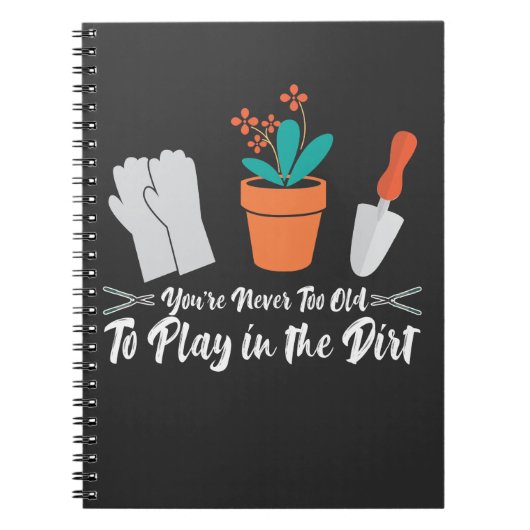 Carnet Amusant Jardinage Plaisanterie Nature Plante Garde (Devant)