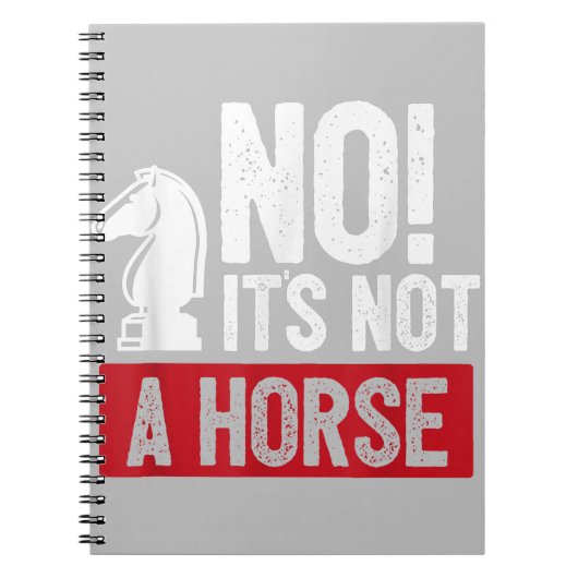 Carnet Amusant jeu d'échecs King Design (Devant)