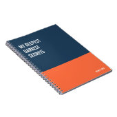 Carnet amusant, Journal de la tablette d'écriture (Côté Droit)