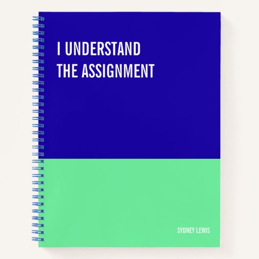 Carnet amusant, Journal de la tablette d'écriture  (Devant)