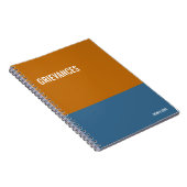 Carnet amusant, Journal de la tablette d'écriture (Côté Droit)