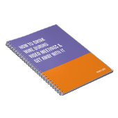 Carnet amusant, Journal de la tablette d'écriture  (Côté Droit)