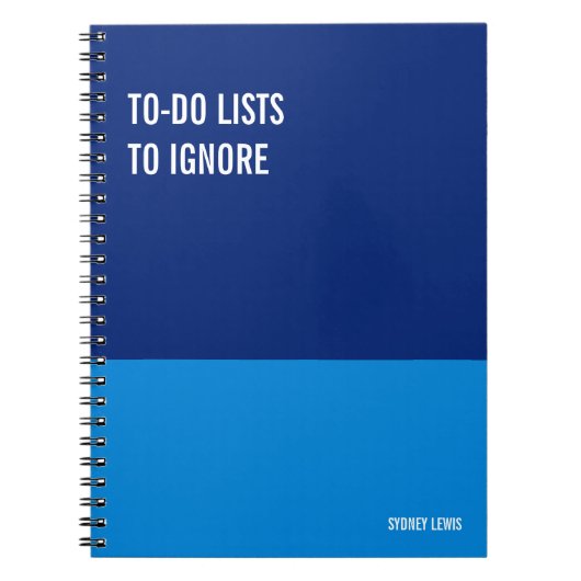 Carnet amusant, Journal de la tablette d'écriture  (Devant)