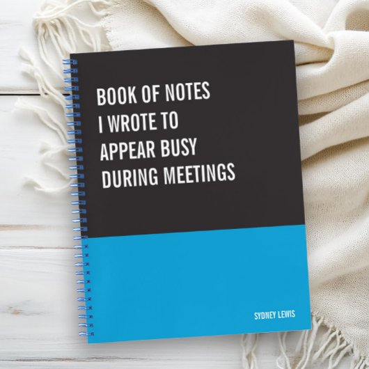 Carnet amusant, Journal de la tablette d'écriture 