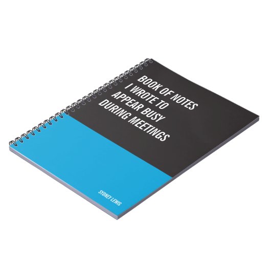 Carnet amusant, Journal de la tablette d'écriture  (Côté gauche)