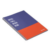 Carnet amusant, Journal de la tablette d'écriture  (Côté Droit)