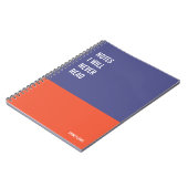 Carnet amusant, Journal de la tablette d'écriture  (Côté gauche)