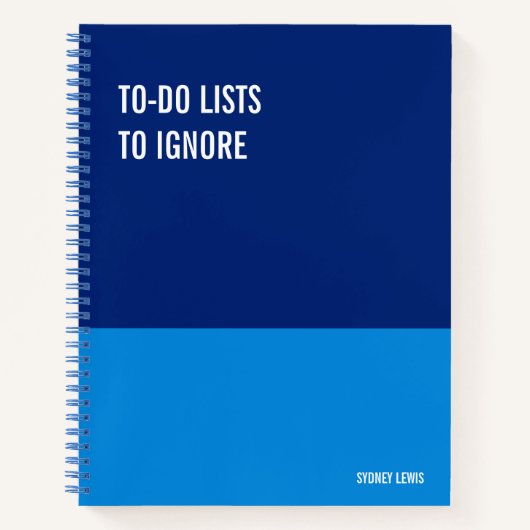 Carnet amusant, Journal de la tablette d'écriture  (Devant)