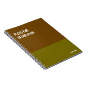 Carnet amusant, Journal de la tablette d'écriture  (Côté Droit)