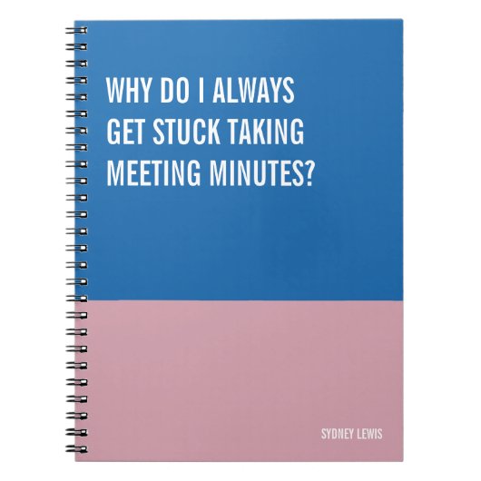 Carnet amusant, Journal de la tablette d'écriture  (Devant)